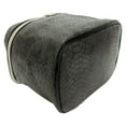 thumbnail image 5 of Makeup Cosmetic Travel Bag - Soft Train Cas - Zippered, Faux Reptile Shell, 5 of 8