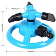 thumbnail image 4 of Arroseur de Pelouse, Système d'Irrigation Automatique, Rotation à 360 Degrés, Bleu, 4 of 5