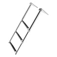 thumbnail image 2 of Escalera Universal para Escalera Plegable Escalera de Baño Hecha de Acero Inoxidable 304, SM SunniMix Escalera para barco con plataforma de baño, 2 of 8