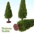 thumbnail image 4 of MasteelfCA WINOMO 15pcs Green Scenery Landscape Model Cedar Trees for Model Railroad Scenery Landscape Layout, 4 of 7