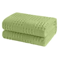 Cotton Weave Throw Blanket, Lightweight Breathable Summer Cover for Couch, Bed & Sofa, Stylish Woven Texture Décor, Perfect Gift for Students & New Homes