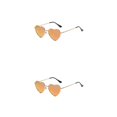 thumbnail image 3 of Gafas de sol Qarigey PVC Marco de metal dorado Lente TAC, 3 of 6