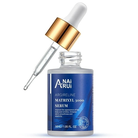 ANAiRUi Matrixyl 3000   Argireline Serum with Hyaluronic Acid - Reduce Fine Line - Facial Skin Serum,Peptide Complex Serum1.05 Fl.oz