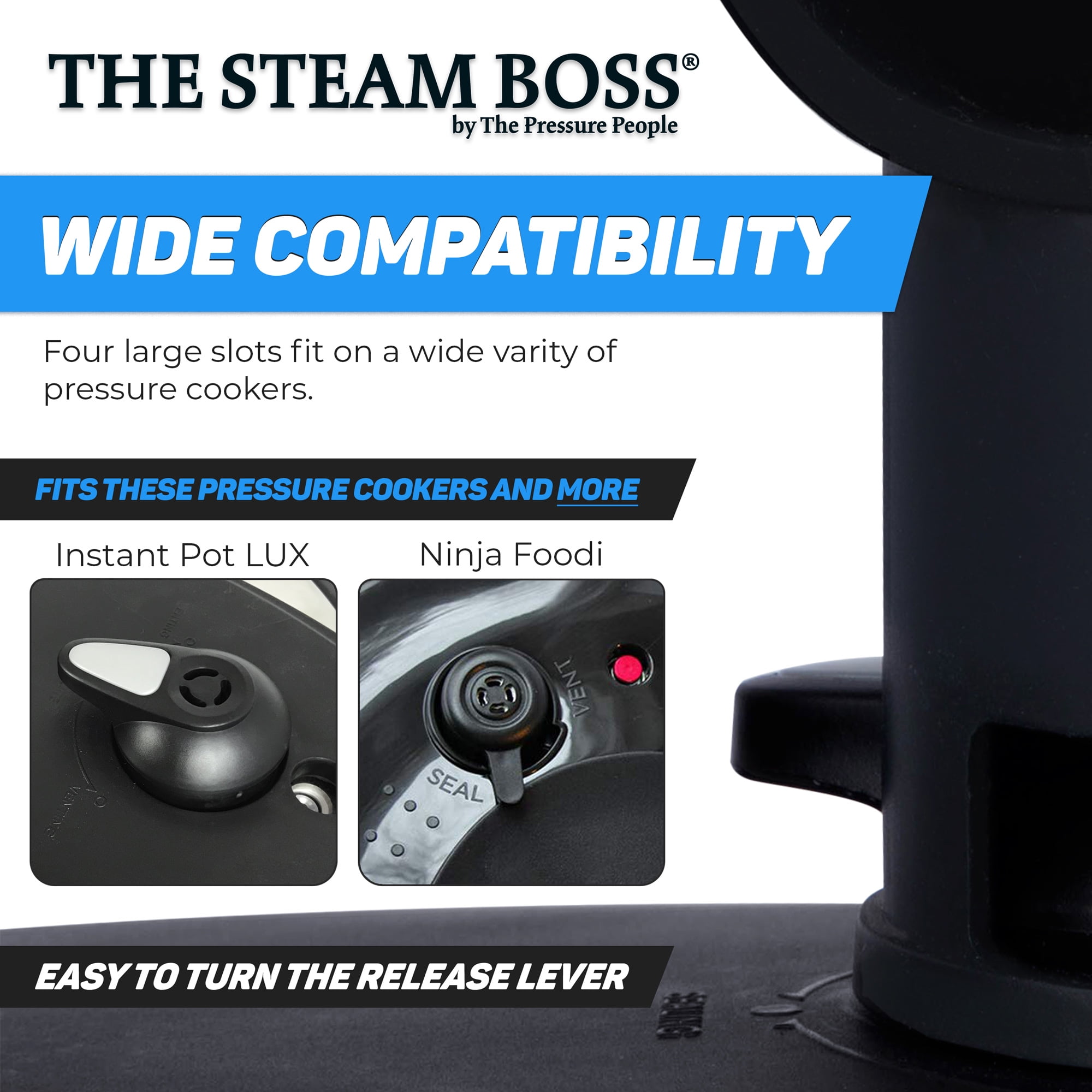The Steam Boss - POTUS  For Instant Pot & Ninja Foodi