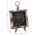 thumbnail image 3 of Clock With Square Shaped Dial In Intricate Design, 3 of 3