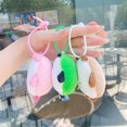 thumbnail image 2 of Jiibva Plush Keychain Cute Bag Pendant Kawaii Stuffed Animal Mahjong Keyring Charm Handbag Pendant for Backpacks Bag Wallet for Women, 2 of 7