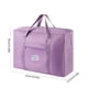 thumbnail image 3 of Bolsa de viaje plegable para mujer - Morada, resistente al agua, para gimnasio, con correa para equipaje, 4 tamaños (P/M/L/XL) - Bolsa de mano para fin de semana, 3 of 7