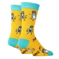 thumbnail image 2 of Oooh Yeah! Socks, Mens Cotton Crew Sock (Shake It Up), 2 of 2