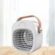 thumbnail image 4 of Ventilador de aire acondicionado Ventilador de aire acondicionado portátil, enfriador de aire evaporativo personal, ventilador de enfriamiento de escritorio de 3 velocidades para el Fanmusic Ventilador de aire acondicionado, 4 of 7