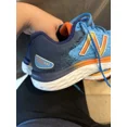 thumbnail image 4 of New Balance Fresh Foam 680 V7 Mens Running Shoes Blue/Orange Size 7, 4 of 5
