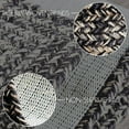 thumbnail image 6 of VHC Brands Sawyer Mill Black White Jute Rug Rect w/Pad 36x72, 6 of 7