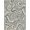 Blue Grey Cream, Pattern 4, variant on ODIKA Livingroom Vintage Inspired Border Details Neutral Grey Large for Entryway, Kitchen, Laundry Room, Stain Resistant Thin Throw