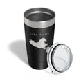 thumbnail image 4 of Lake Harris Map Tumbler Travel Mug Insulated Laser Engraved Coffee Cup Florida 20 oz Black, 4 of 5