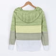 thumbnail image 5 of IROINID Liquidation Hauts Grande Taille pour Femmes, Chandail Imprimé de Noël, Col Rond, Manches Longues, Boutons, Blouse, Vert, 5 of 5