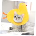 thumbnail image 3 of Lindo Tamaño E- Pollo Collar Acolchado Anti-mordida Después De Elizabeth S Mascota Anti-Lamer Gatitos Suaves En Forma De Curación Gatos Isabelinos Cono Anti-lamer Cuello De Felpa C, 3 of 5
