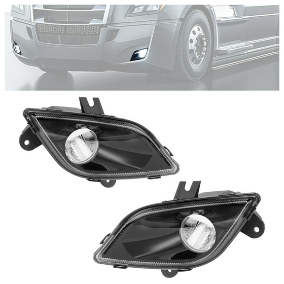 KOJEM LED Fog Lights Driving Lamps for 2018-2024 Freightliner Cascadia Replacement for A6603653003 A6603653002
