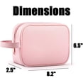 thumbnail image 2 of Large Makeup Bag for Women, Portable Toiletry Bag, Waterproof Travel Cosmetic Bag, Multifunction New Organizer Navy Rose, 2 of 5