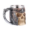 thumbnail image 3 of Copa de vino Calavera de resina regalo personalizado adorno para el Bar Bsvklp, 3 of 5