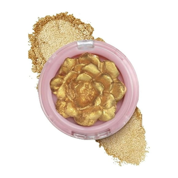 Fiudx Rubor Rosa, Maquillaje y Acabado Rosa Radiante, Iluminador Perlado Multidimensional, Larga Duración para Rostro, Ojos y Cuerpo, Glamour Diario, Apto para Todo Tipo de Piel, Incluye Estuche Comp