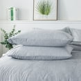 thumbnail image 2 of JML Cationic 8 Piece Comforter Set Ultra Soft Greyish-Blue California King 8 Piece, 2 of 5
