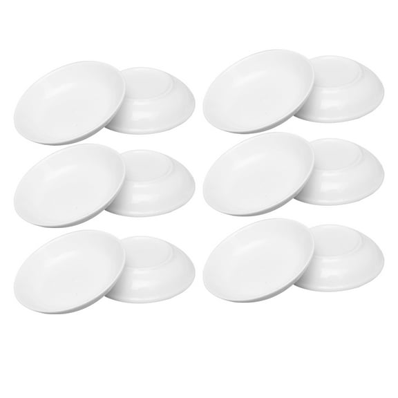 unbranded 12Pcs Round Watercolor Mixing Tray for Artists and Painting Tools