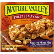Nature Valley, Sweet And Salty Nut Granola Bars, Roasted Mixed Nut, 6-Count, 7.4 Oz Box (Pack Of 4)