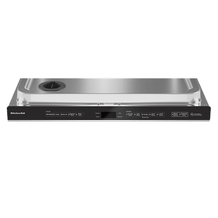 KitchenAid - Top Control Built-In Dishwasher with Stainless Steel Tub, FreeFlex Third Rack, 44dBA - Stainless Steel