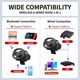 thumbnail image 4 of Volante de carreras inalámbrico NBCP para videojuegos con pedal para Nintendo Switch, 4 of 9