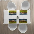 thumbnail image 3 of Ambesonne Italy Place Mats Set of 4, San Gimignano Vineyards, Standard Size, Green Apricot Blue, 3 of 4