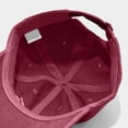 thumbnail image 6 of WJOSBXT Game Day Embroidered Baseball Cap, Vintage Washed Cotton Soft Brim Hat, Adjustable Metal Buckle Sports Casual Hat for Men Women, 6 of 6