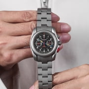 BODERRY Titanium Mechanical Chronograph Field Watches Wristwatch 100M Waterproof New Clock Military Watch for Men