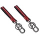 thumbnail image 4 of 2 llaveros retro hechos a mano de piel sintética trenzados para bolso llavero colgante accesorios, 4 of 12
