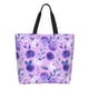 thumbnail image 1 of Easygdp Violet Bolsas Tote para Mujer, Bolsos de Hombro para Viaje, Bolsos de Mano de Gran Capacidad para Compras y Trabajo, 1 of 8