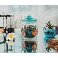 thumbnail image 3 of Disney Lilo & Stitch Glass Snack Jar Container With Lid | 6 Inches Tall, 3 of 8