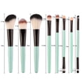thumbnail image 4 of 18 pcs Makeup Brush Set tools Make-up Toiletry Kit Wool Make Up Brush Set, 4 of 8