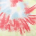 thumbnail image 7 of Daqian Summer Girls Short-sleeved Color Tie-dye Pattern Round Neck T-shirt Tops for Kid Girls Tops Girls T-Shirts Red 8-10 Years, 7 of 7