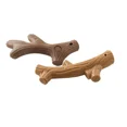 thumbnail image 4 of Tree Branch Dog Chews Pet Chewing Toys Real Wood Powder + PP Dog Interactive Toy Chewable Wood Sticks with Original Flavor (1pcs B), 4 of 6