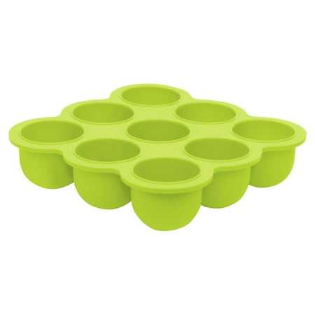 Kushies Silitray Silicone Baby Food Freezer Tray, Citrus