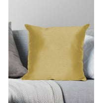 Faux Silk Dec Pillow Sunshine 12x18