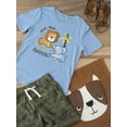 thumbnail image 3 of Cute Lion And Elephant T-Shirt Toddler -Image by Shutterstock,  3 Toddler, 3 of 4