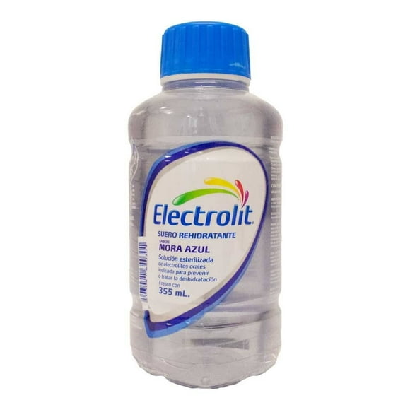 Suero Electrolit Rehidratante Sabor Mora Azul 355 ml
