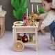 thumbnail image 3 of Carrito de comedor para muebles de casa de muñecas en miniatura, escala 1:12, 3 of 3
