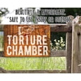 thumbnail image 3 of Metal Sign - Torture Chamber - Durable Metal Sign - Use Indoor/Outdoor - Funny Gift and Decor for Gym and Halloween for Under $20 (8" x 12"), 3 of 5