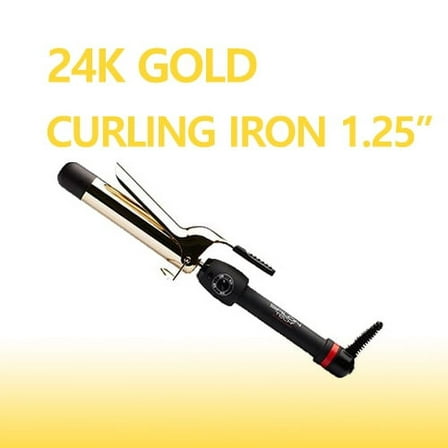 Salontech 24k Gold Curling Iron 1.25"