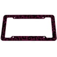thumbnail image 3 of OxGord 1-Piece Plastic License Plate Frame with Leopard Animal Print, 3 of 4