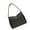 Black, variant on PU Studded Shoulder Bag 90s Retro Punk Styles Small Purse for Fashion Forward Women Zippered Underarm Handbag