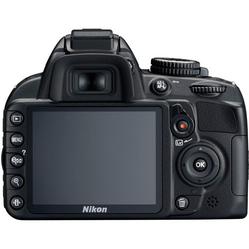 Nikon D3100 14.2MP DSLR Camera with 18-55mm VR Lens, 3