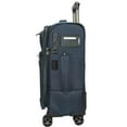 thumbnail image 3 of Dejuno Executive 3-Piece Spinner Luggage Set With USB Port - Navy, 3 of 9