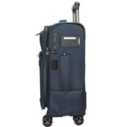 Dejuno Executive DJL 3-Piece Spinner Luggage Set With USB Port - Navy
