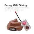 thumbnail image 4 of Rechargeable Remote Control Poop Car Funny Spoof Novelty Trick Toy With Sound Effects For Gag Gift Stress Relief In Brown, 4 of 8